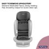 imagePeg Perego Primo Viaggio AllinOne Convertible Car Seat  Newborn to 10 Years  5120 lbs  Height Adjustable ampamp Slim 100 FRFree Made in Italy Crystal Black BlackMercury