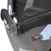 imagePeg Perego Primo Viaggio Nido  Rear Facing Infant Car Seat  Includes Base with Load Leg ampamp AntiRebound Bar  for Babies 4 to 30 lbs  Made in Italy  MercuryTrue Black