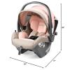 imagePeg Perego Primo Viaggio Nido  Rear Facing Infant Car Seat  Includes Base with Load Leg ampamp AntiRebound Bar  for Babies 4 to 30 lbs  Made in Italy  MercuryMon Amour