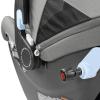 imagePeg Perego Primo Viaggio Nido  Rear Facing Infant Car Seat  Includes Base with Load Leg ampamp AntiRebound Bar  for Babies 4 to 30 lbs  Made in Italy  MercuryMercury