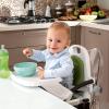 imagePeg Perego Rialto  Booster Seat  Suitable for Children 6 Months and up  Made in Italy  Ice GreyPetrolio