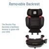 imagePeg Perego Viaggio Shuttle Plus 120  Booster Car Seat  for Children from 40 to 120 lbs  Made in Italy  Licorice BlackLicorice