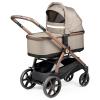 imagePeg Perego Ypsi  Compact Single to Double Stroller  Compatible with All Primo Viaggio Infant Car Seats ampamp Ypsi Bassinets  Made in Italy  Blue Shine Blue ampamp CopperMon Amour