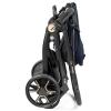 imagePeg Perego Ypsi  Compact Single to Double Stroller  Compatible with All Primo Viaggio Infant Car Seats ampamp Ypsi Bassinets  Made in Italy  Blue Shine Blue ampamp CopperBlue Shine