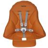 imagePeg Perego SiestaPrima Pappa Zero 3 high chair replacement upholstery with seat belt Ice GreyArancia Orange