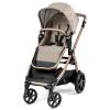 imagePeg Perego Ypsi  Compact Single to Double Stroller  Compatible with All Primo Viaggio Infant Car Seats ampamp Ypsi Bassinets  Made in Italy  Blue Shine Blue ampamp CopperMon Amour