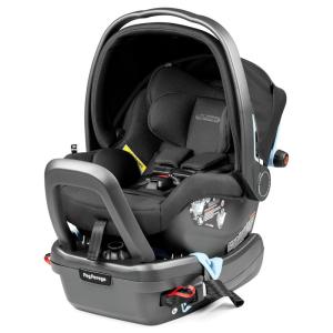 imagePeg Perego Primo Viaggio  Rear Facing Infant Car Seat  for Babies 4 to 30 lbs  Made in Italy  True Black BlackTrue Black