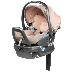 imagePeg Perego Primo Viaggio 435 Lounge  Reclining Rear Facing Infant Car Seat  Includes Base with Load Leg ampamp AntiRebound Bar  for Babies 4 to 35 lbs  Made in Italy  True Black BlackMon Amour