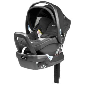 imagePeg Perego Primo Viaggio Nido  Rear Facing Infant Car Seat  Includes Base with Load Leg ampamp AntiRebound Bar  for Babies 4 to 30 lbs  Made in Italy  MercuryMerino Grey