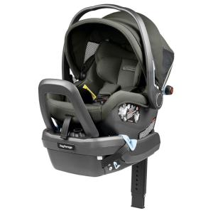 imagePeg Perego Primo Viaggio Nido  Rear Facing Infant Car Seat  Includes Base with Load Leg ampamp AntiRebound Bar  for Babies 4 to 30 lbs  Made in Italy  MercuryMetal
