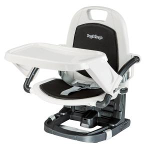 imagePeg Perego Rialto  Booster Seat  Suitable for Children 6 Months and up  Made in Italy  Ice GreyLicorice