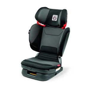 imagePeg Perego Viaggio Flex 120 Booster 4D Total Adjust for Safety ampamp Comfort No Armrests Compact Fold for Travel 40120 lbs Made in Italy Licorice BlackCrystal Black