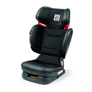 imagePeg Perego Viaggio Flex 120 Booster 4D Total Adjust for Safety ampamp Comfort No Armrests Compact Fold for Travel 40120 lbs Made in Italy Licorice BlackLicorice