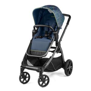 imagePeg Perego Ypsi  Compact Single to Double Stroller  Compatible with All Primo Viaggio Infant Car Seats ampamp Ypsi Bassinets  Made in Italy  Blue Shine Blue ampamp CopperNew Life