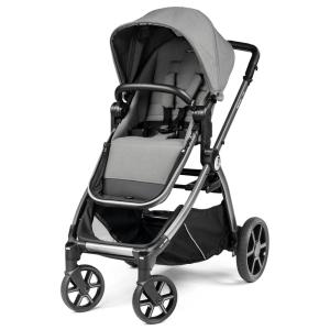imagePeg Perego Ypsi  Compact Single to Double Stroller  Compatible with All Primo Viaggio Infant Car Seats ampamp Ypsi Bassinets  Made in Italy  Blue Shine Blue ampamp CopperMercury