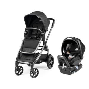 imagePeg Perego Ypsi Travel System  Includes Ypsi Lightweight Reversible Stroller and Primo Viaggio 435 Nido Infant Car Seat  Made in Italy  Onyx BlackOnyx