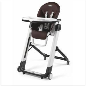 imageSiesta  Multifunctional Compact Folding High Chair  From Birth to Toddler  Recliner and High Chair  Made in Italy  Cacao Brown