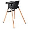 imagePeg Perego Poke High Chair  Modern and Easy to Clean  from 6 to 36 Months  Frosty Green Soft SageMidnight Sky