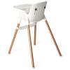 imagePeg Perego Poke High Chair  Modern and Easy to Clean  from 6 to 36 Months  Frosty Green Soft SagePolar