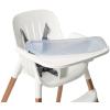 imagePeg Perego Poke High Chair  Modern and Easy to Clean  from 6 to 36 Months  Frosty Green Soft SagePolar