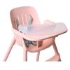 imagePeg Perego Poke High Chair  Modern and Easy to Clean  from 6 to 36 Months  Frosty Green Soft SageRose Madder