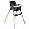 imagePeg Perego Poke High Chair  Modern and Easy to Clean  from 6 to 36 Months  Frosty Green Soft SageMidnight Sky