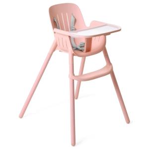 imagePeg Perego Poke High Chair  Modern and Easy to Clean  from 6 to 36 Months  Frosty Green Soft SageRose Madder