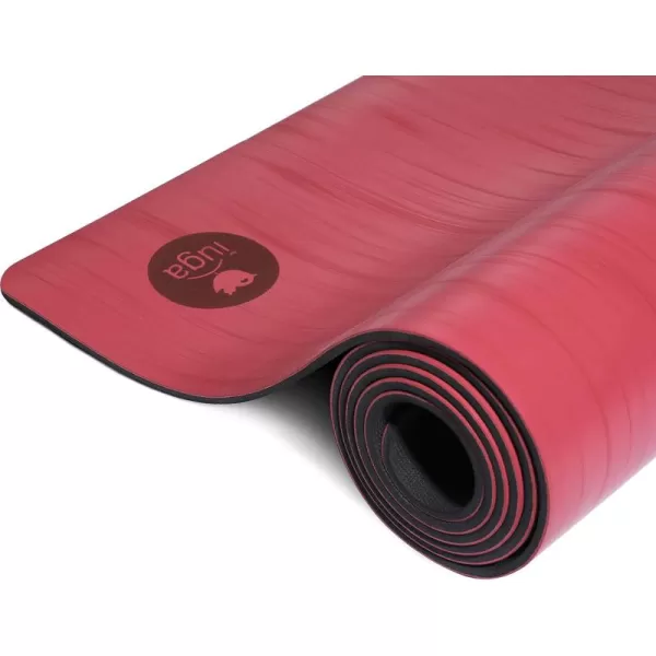 IUGA Pro Yoga Mat Non Slip Hot Yoga Mat Anti-tear Exercise Mat Eco Friendly Yoga Mats with SGS Certified Material Free Carrying Strap Included