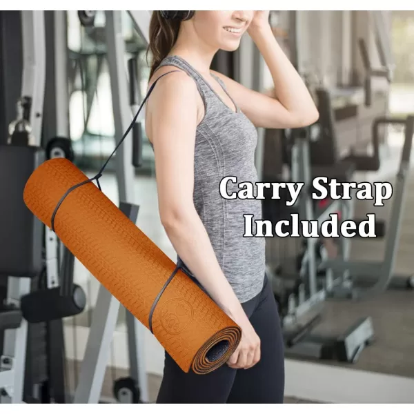IUGA Yoga Mat Non Slip Anti-tear Yoga Mats Eco Friendly Hot Yoga Mat Thick Workout &amp; Exercise Mat for Yoga, Pilates and Fitness 