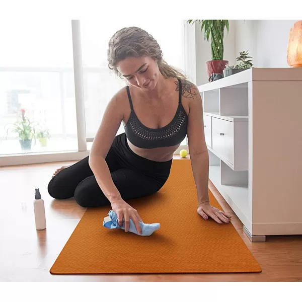 IUGA Yoga Mat Non Slip Anti-tear Yoga Mats Eco Friendly Hot Yoga Mat Thick Workout &amp; Exercise Mat for Yoga, Pilates and Fitness 