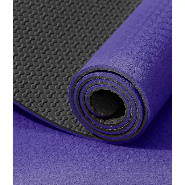 IUGA Yoga Mat Non Slip Anti-tear Yoga Mats Eco Friendly Hot Yoga Mat Thick Workout &amp; Exercise Mat for Yoga, Pilates and Fitness 