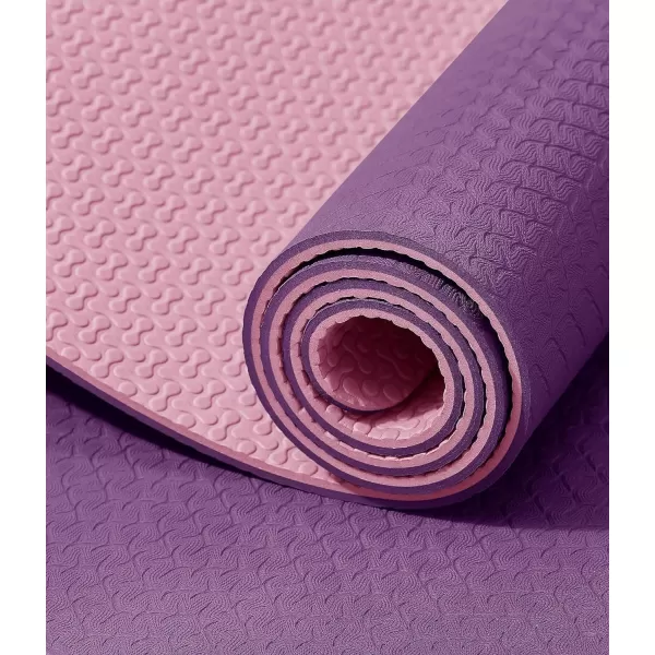 IUGA Yoga Mat Non Slip Anti-tear Yoga Mats Eco Friendly Hot Yoga Mat Thick Workout &amp; Exercise Mat for Yoga, Pilates and Fitness 