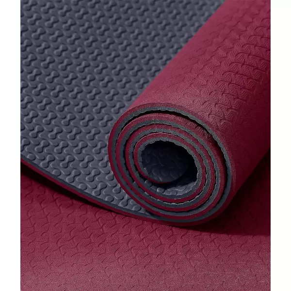 IUGA Yoga Mat Non Slip Anti-tear Yoga Mats Eco Friendly Hot Yoga Mat Thick Workout &amp; Exercise Mat for Yoga, Pilates and Fitness 