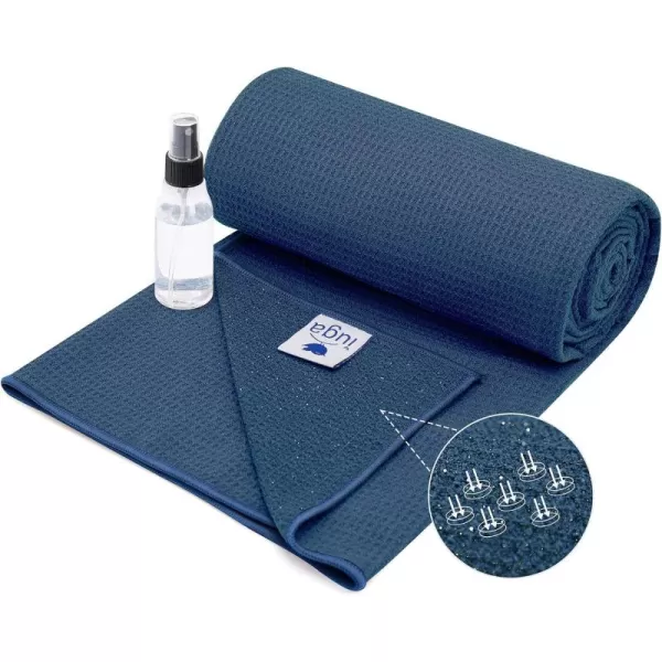 IUGA Yoga Towel Non Slip Soft Yoga Mat Towel Sweat Absorbent Hot Yoga Towel Spray Bottle Included