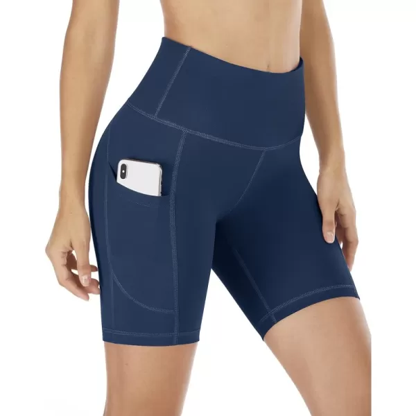 6 inches Navy Blue