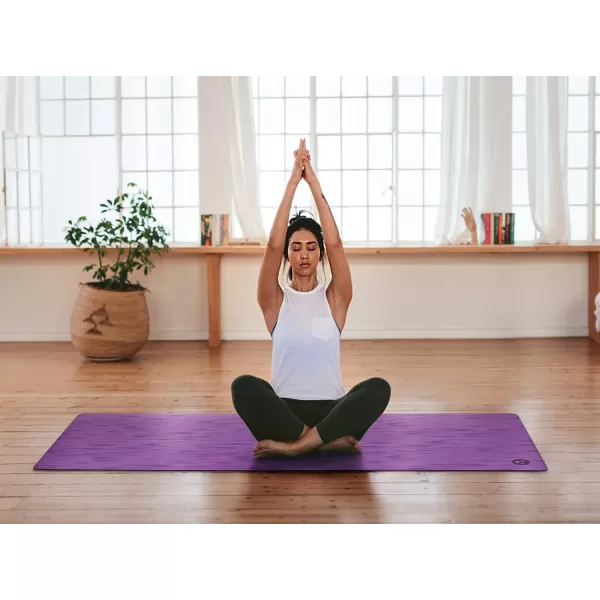 IUGA Pro Yoga Mat Non Slip Hot Yoga Mat Anti-tear Exercise Mat Eco Friendly Yoga Mats with SGS Certified Material Free Carrying Strap Included