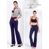 imageIUGA Bootcut Yoga Pants with Pockets for Women Wide Leg Pants High Waist Workout Pants Tummy Control Work Pants 4 PocketsDark Blue 30inseam