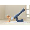 imageIUGA Bootcut Yoga Pants with Pockets for Women Wide Leg Pants High Waist Workout Pants Tummy Control Work Pants 4 PocketsOasis Blue 30inseam