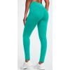 imageIUGA Fleece Lined Leggings with Pockets for Women Thermal Leggings for Women High Waisted Yoga Pants Winter Workout LeggingsAqua Green