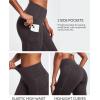 imageIUGA Fleece Lined Leggings with Pockets for Women Thermal Leggings for Women High Waisted Yoga Pants Winter Workout LeggingsCoffee