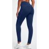 imageIUGA Fleece Lined Leggings with Pockets for Women Thermal Leggings for Women High Waisted Yoga Pants Winter Workout LeggingsDark Blue