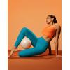 imageIUGA Fleece Lined Leggings with Pockets for Women Thermal Leggings for Women High Waisted Yoga Pants Winter Workout LeggingsDark Cyan