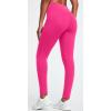 imageIUGA Fleece Lined Leggings with Pockets for Women Thermal Leggings for Women High Waisted Yoga Pants Winter Workout LeggingsSonic Pink