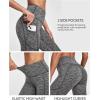 imageIUGA Fleece Lined Leggings with Pockets for Women Thermal Leggings for Women High Waisted Yoga Pants Winter Workout LeggingsSpace Dye Gray2020
