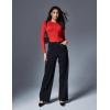 imageIUGA Long Sleeve Bodysuits for Women Crew Neck Body suit Womens Slimming Basic Tummy Control Bodysuit TopsFleece Lined Red
