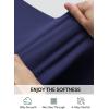 imageIUGA Wide Leg Yoga Pants for Women Sweatpants with Pockets Yoga Pants Flare Lounge Pants Loose High Waist Comfy Workout DanceDark Blue 31inseam