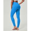 imageIUGA Compression Leggings for Women Tummy Control No Front Seam Leggings with Pockets High Waisted Workout Yoga PantsAzure