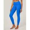imageIUGA High Waist Yoga Pants with Pockets Leggings for Women Tummy Control Workout Leggings for Women 4 Way StretchAzure