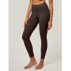 imageIUGA High Waist Yoga Pants with Pockets Leggings for Women Tummy Control Workout Leggings for Women 4 Way StretchDark Coffee