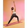 imageIUGA High Waist Yoga Pants with Pockets Leggings for Women Tummy Control Workout Leggings for Women 4 Way StretchDark Coffee